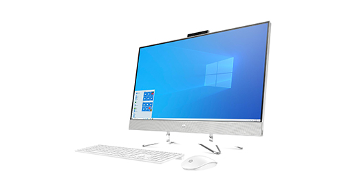 【ハイスペ❗i7❗16G❗】DELL⭐SSD512G⭐15.6⭐Webカメラ⭐ Komputer HP AiO 27-dp0122nw R5 4500U 27