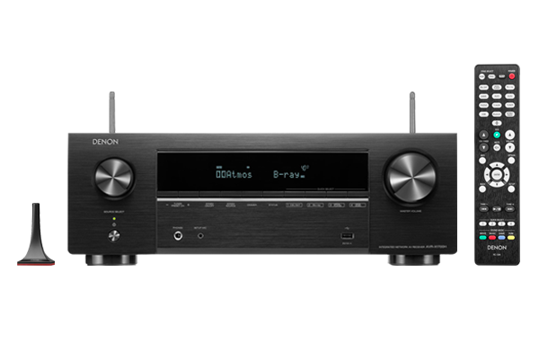 アンプ DENON AVR-X1700H Amplituner Denon AVR-X1700H 7.2-kanałowy Dolby Atmos DTS X Wi-Fi