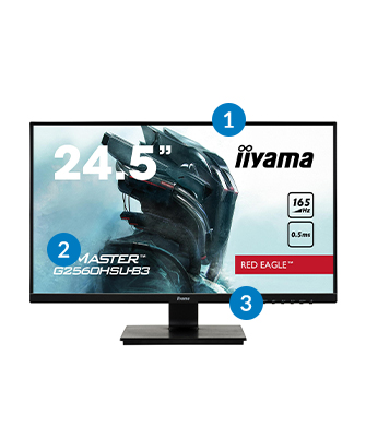 Monitor iiyama G-Master Red Eagle G2560HSU-B3 25