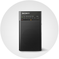 SONY ポータブルハンディラジオ ICF-P27 ブラック 新製品】FM/AMの2バンドを気軽に受信して楽しめるハンディー