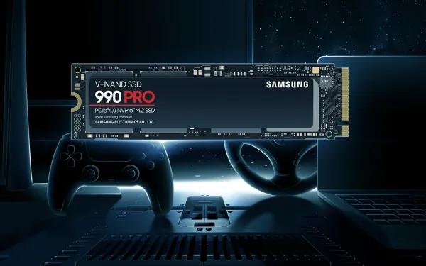 内蔵型SSD Samsung 990 PRO 1TB SSD M.2 Samsung 990 PRO 1TB M.2 2280 PCI-E x4 Gen4 NVMe (MZ-V9P1T0BW
