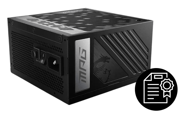 Zasilacz MSI MPG A850G PCIE5 850W 80+ Gold Czarny - Opinie
