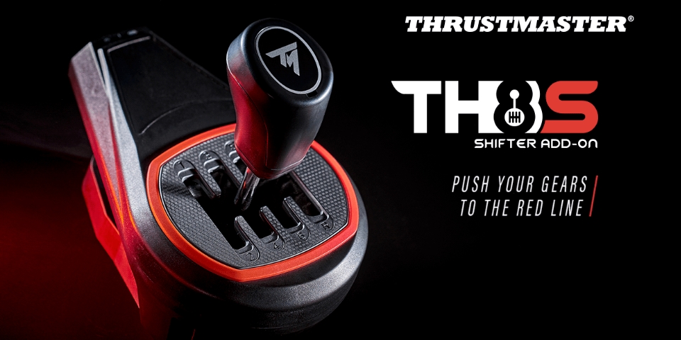 【正規品】ThrustmasterTH8AAdd-OnShifter TH8S SHIFTER ADD-ON - | Thrustmaster