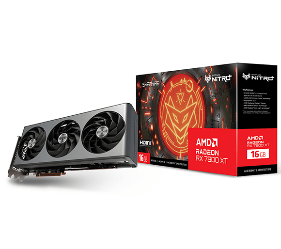 グラフィックボード・グラボ・ビデオカード AMD SAPPHIRE RADEON RX7800XT nitro+ Karta graficzna Sapphire technology NITRO+ Radeon RX 7800 XT