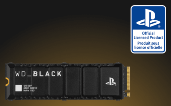 WD_BLACK SN850P 1TB SSD PS5用 1 TB Dysk WD_BLACK SN850P NVMe™ SSD do konsol PS5® | Sandisk