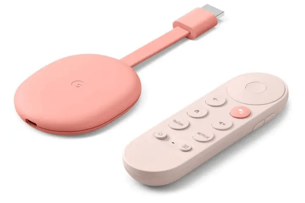テレビ Chromecast with Google TV Google Chromecast 4.0 4K z Google TV(niebieski