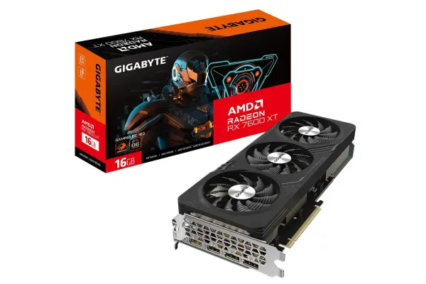 未使用品GIGABYTE AMD Radeon RX7600 GDDR6 8GB Gigabyte-Radeon-RX-7600-XT-