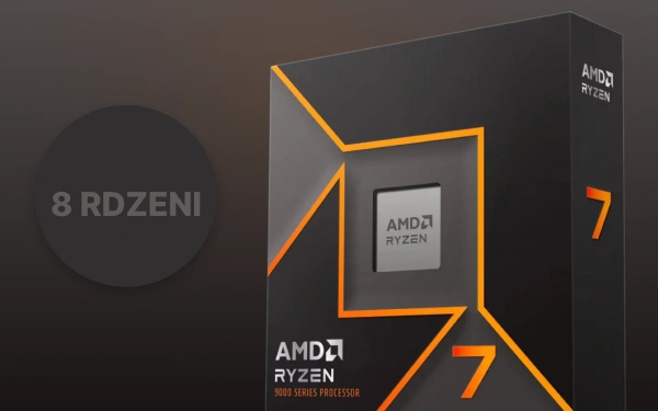 CPU Ryzen7 9700X AMD Procesor AMD Ryzen 7 9700X BOX (100-100001404WOF) - Opinie