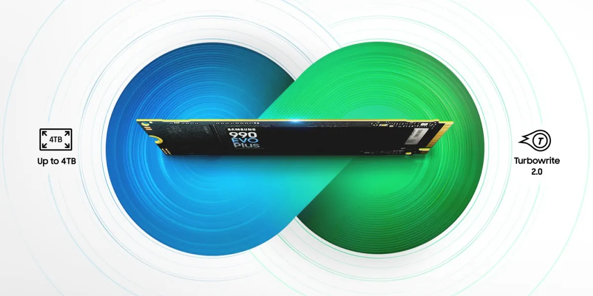 Samsung 990 EVO Plus 1TB SSD 5個セット Dysk SSD Samsung 990 EVO Plus 1TB SSD (MZV9S1T0BW) - Opinie