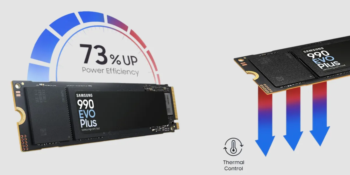 Dysk SSD Samsung 990 EVO Plus 2TB PCIe Gen4 x4 - Opinie, Cena