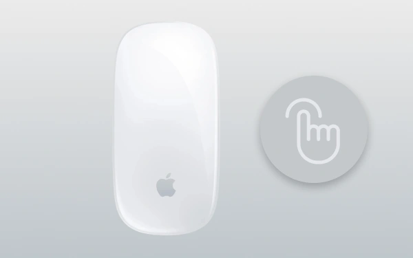 Myszka Apple Magic Mouse USB-C obszar Multi-Touch Biały