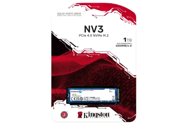 か*ず様 Kingston NV3 1TB SSD PCIe 4.0 M.2 新 Dysk SSD Kingston NV3 1TB PCIe Gen 4 x4 NVMe - Opinie, Cena - RTV