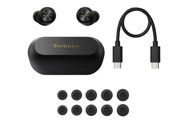 Słuchawki bezprzewodowe Technics EAH-AZ100E-K Dokanałowe Bluetooth