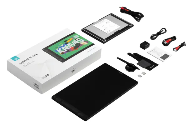 Tablet graficzny Huion Kamvas 16 Gen 3 Czarny - Opinie, Cena