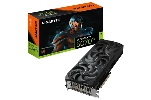 Karta graficzna Gigabyte GeForce RTX 5070 Ti WINDFORCE SFF 16GB