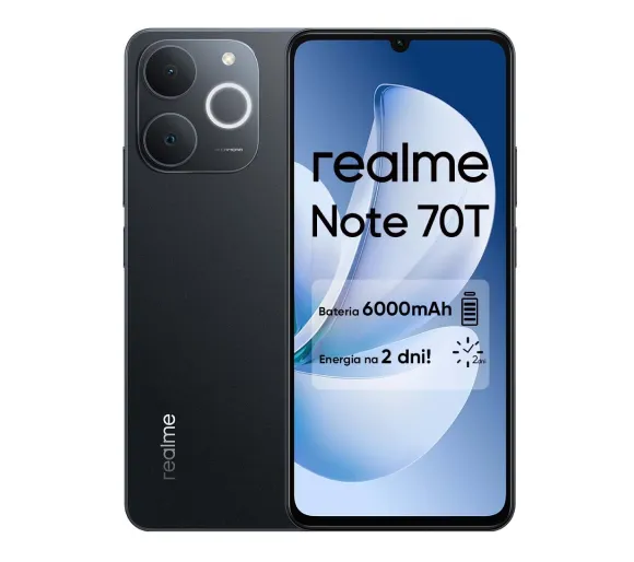realme Note 70T 4GB/64GB 本体 realme Note 70T 64GB/4GB - Beach Gold | Na stanie | Tani