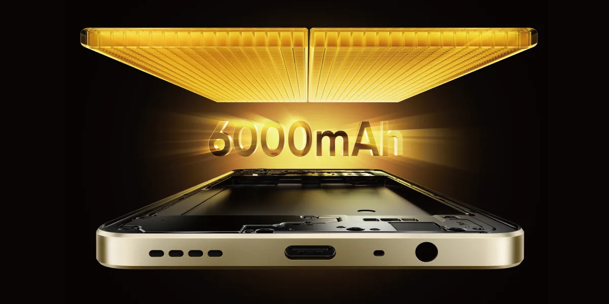 Smartfon realme Note 70T 4/128GB Funkcje AI 6,74