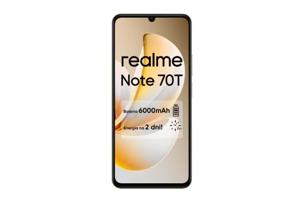 Smartfon realme Note 70T 4/128GB Funkcje AI 6,74