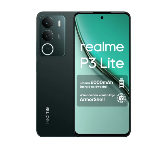 新品 Realme P3 12GB/256GB Antutu約76万 グリーン Smartfon realme P3 Lite 8/256GB 6,67